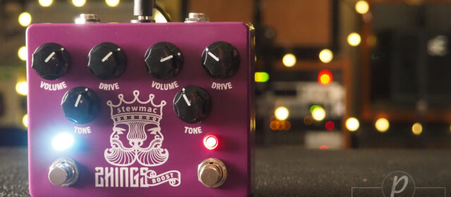 StewMac Two Kings Pre-Built DIY Dual Boost Overdrive