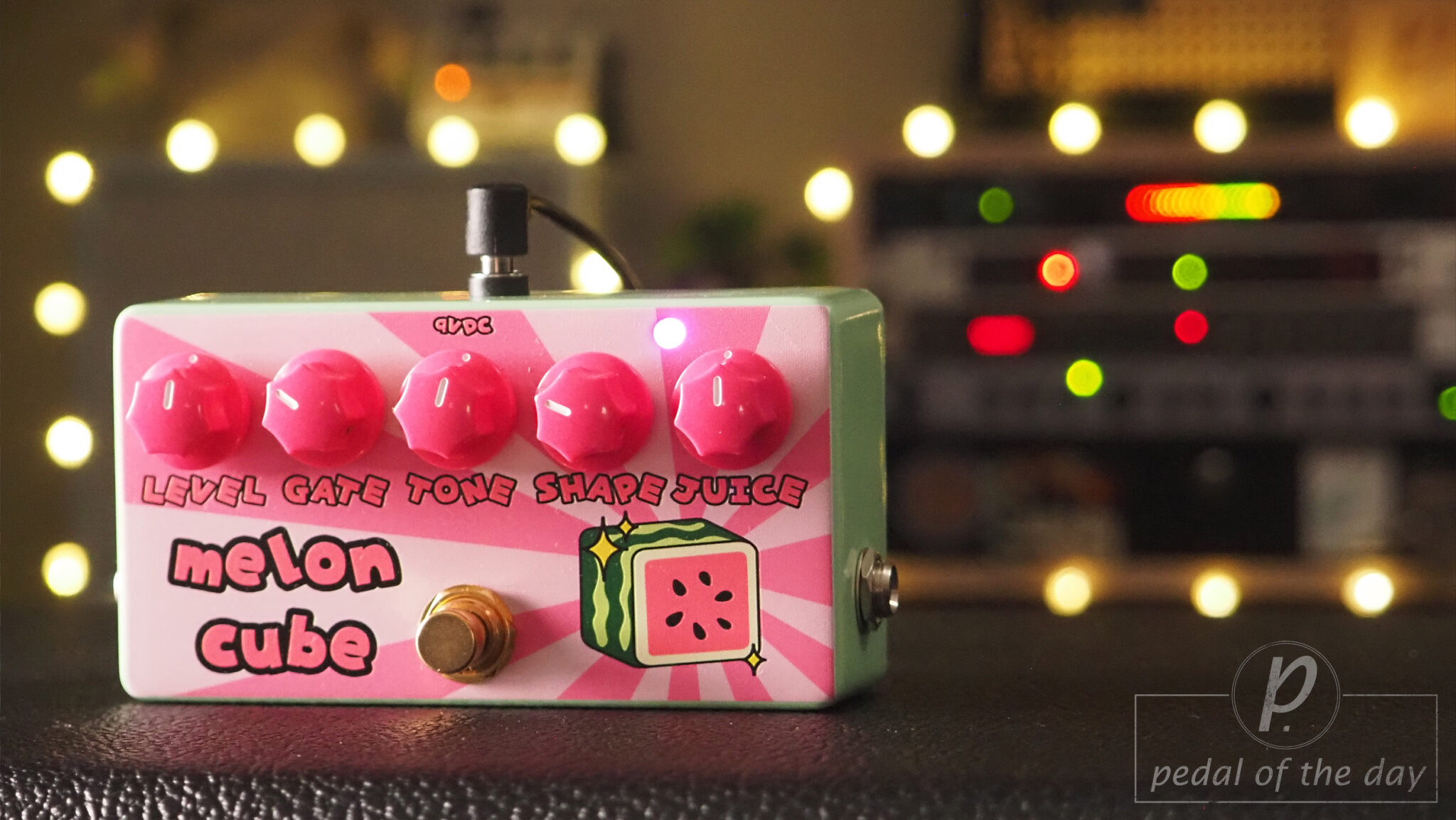 FruitFX Pedals Melon Cube Synth Fuzz - Pedal of the Day