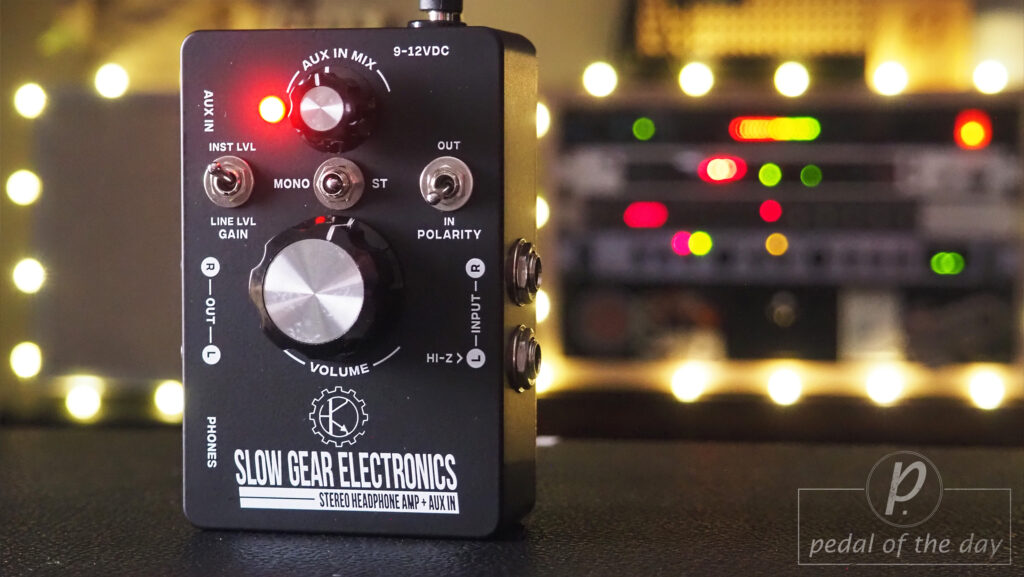 Slow Gear Electronics Stereo Headphone Amp + Aux In 1