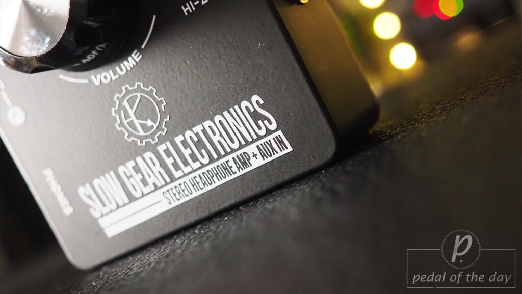 Slow Gear Electronics Stereo Headphone Amp + Aux In 2