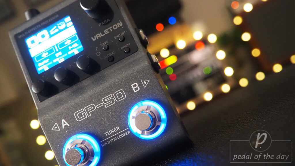 Valeton GP-50 Multi-Effects Processor SnapTone & IR Loader 1