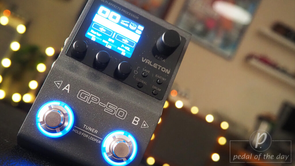 Valeton GP-50 Multi-Effects Processor SnapTone & IR Loader 5