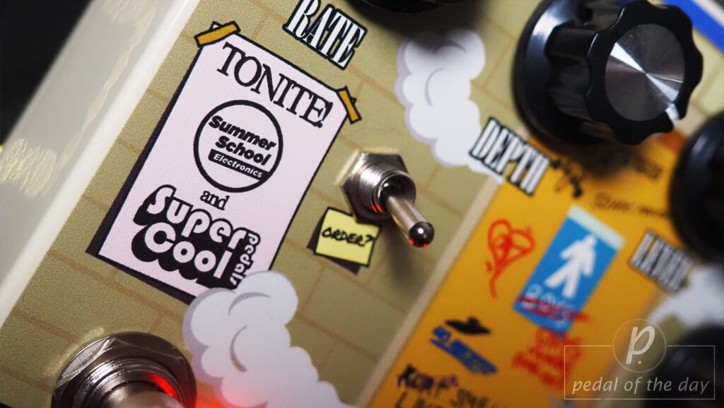 Summer School Electronics & Supercool Pedals Smoking In The Boys Room Distortion Chorus 3