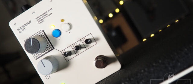 superlunar sr-01 transistor-based analog saturation device