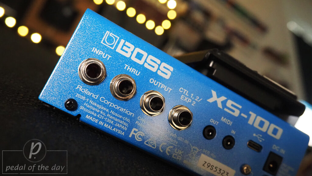 BOSS XS-100 Poly Shifter Octave Pitch-Shifter 4