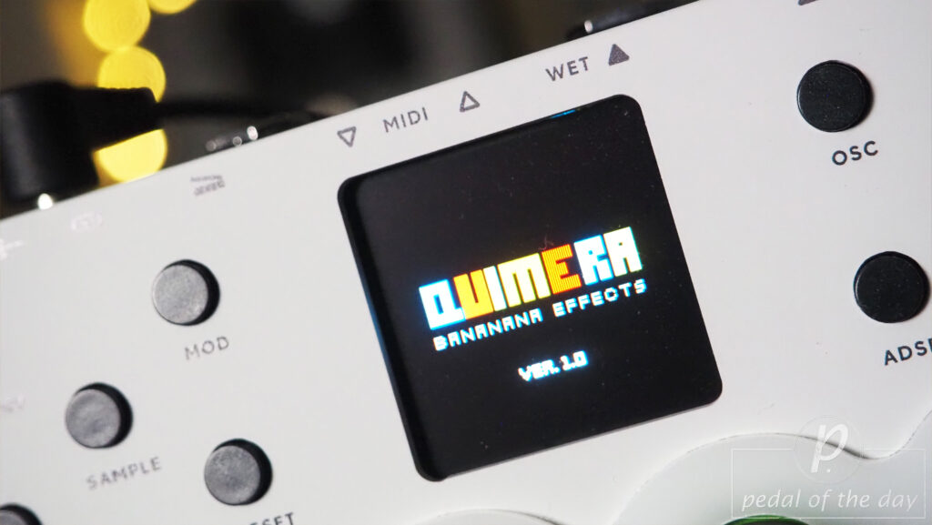 Bananana Effects Quimera Polyphonic Synthesizer Sampler 6