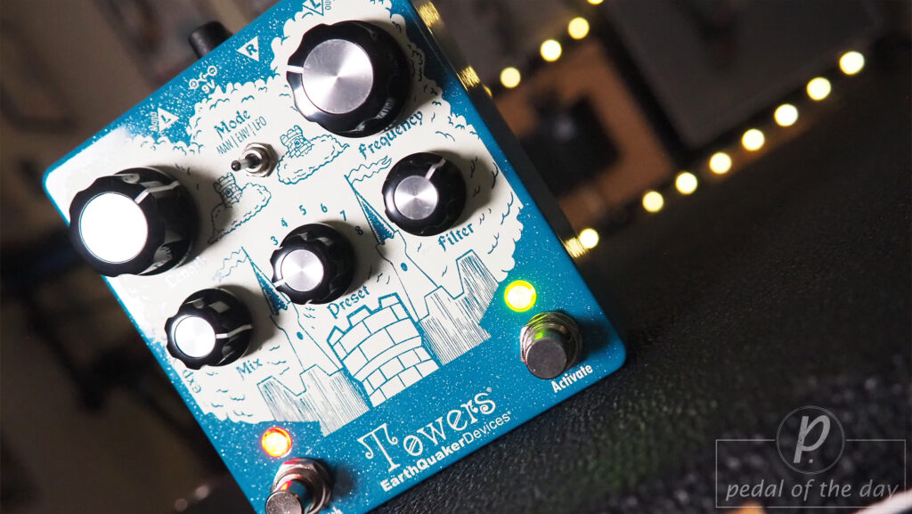 EarthQuaker Devices Towers Stereo Reverberant Filter 1