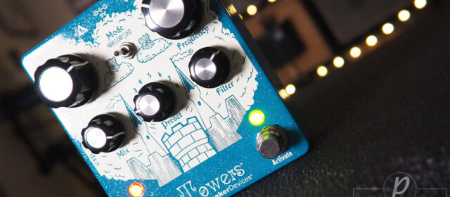 EarthQuaker Devices Towers Stereo Reverberant Filter