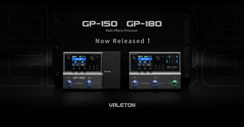 Valeton GP-150 & GP-180 Multi-Effects Processors 5