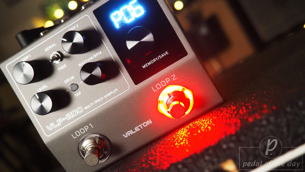 Valeton VLP-200 Multi-Track Sampler Looper Drum Machine 1