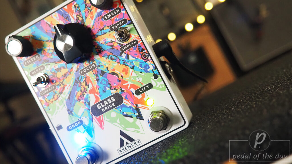 Axewerx Glass Drive Octave Overdrive Distortion Fuzz 1
