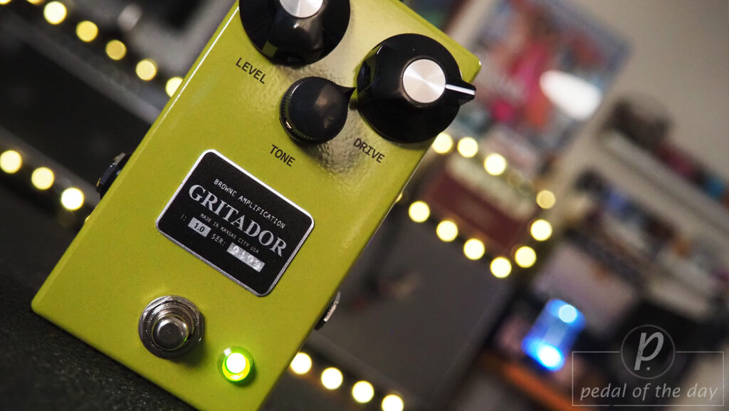 Browne Amplification GRITADOR Screaming Overdrive 4