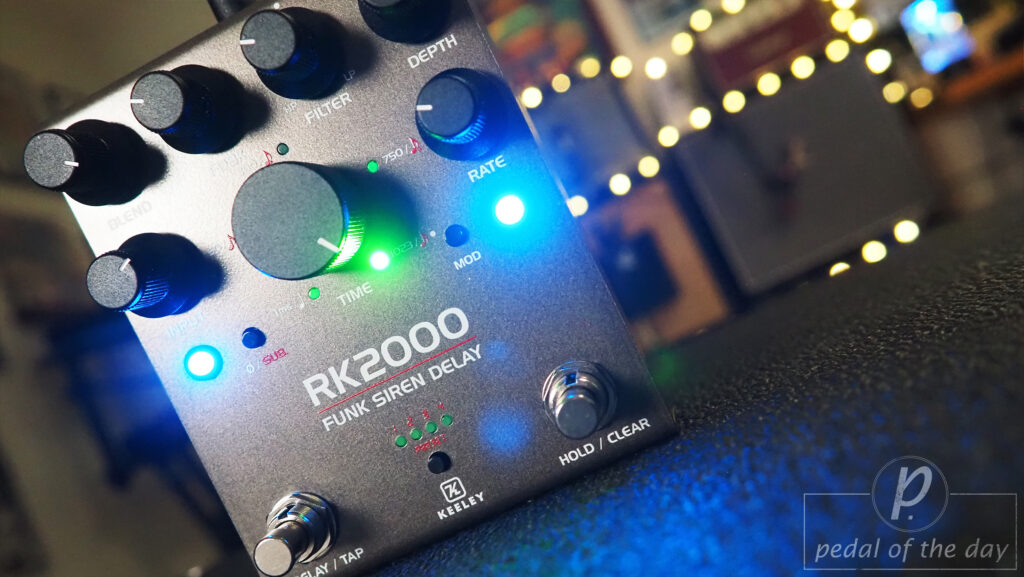 Keeley Electronics RK2000 Funk Siren Delay 1