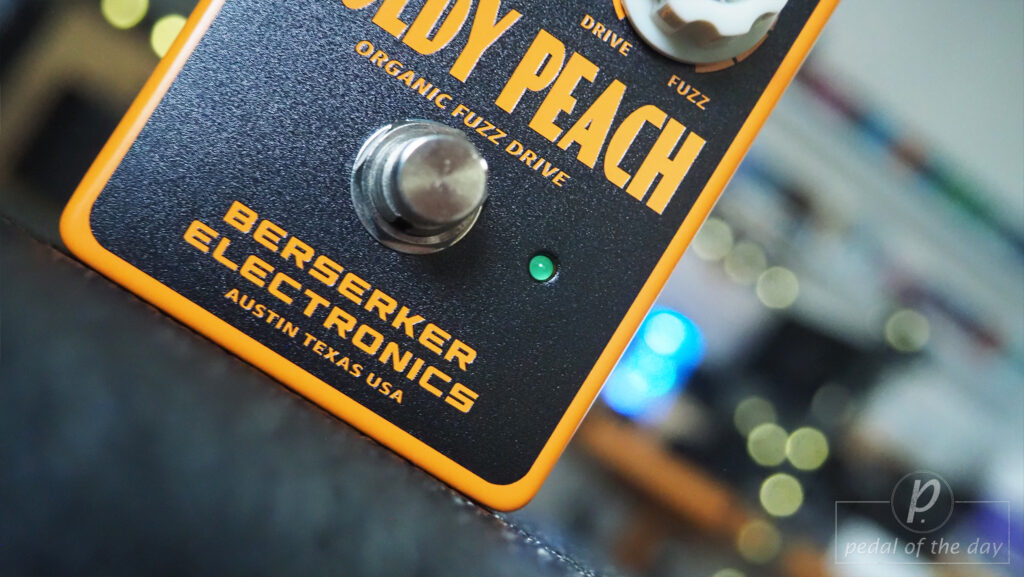 Berserker Electronics Moldy Peach Organic Fuzz Drive 3