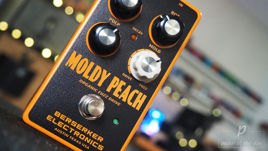 Berserker Electronics Moldy Peach Organic Fuzz Drive 4