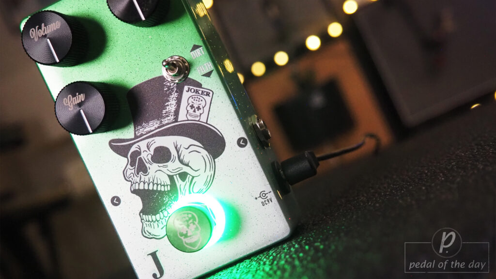 Flattley Pedals The Joker Valve Tone Boost Overdrive Distortion 1