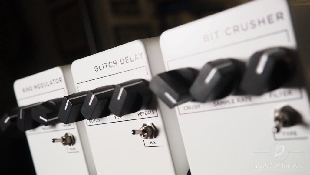 JHS Pedals Ring Modulator - Glitch Delay - Bit Crusher 3