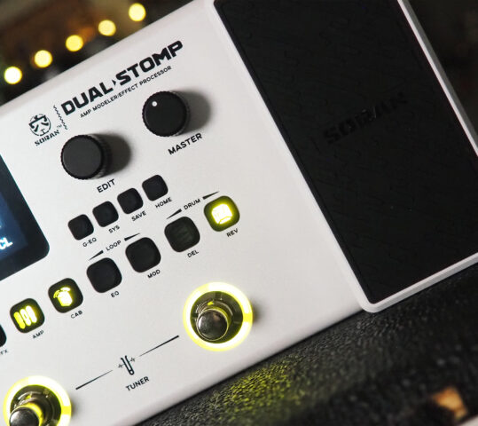 Soran Dual Stomp Dual Pedal Amp Modeling Multi-Effects Processor