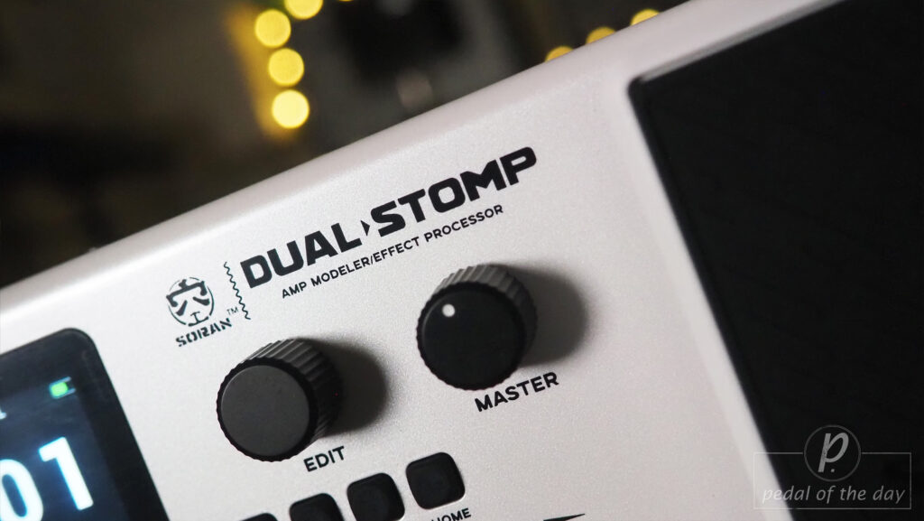Soran Dual Stomp Dual Pedal Amp Modeling Multi-Effects Processor 4
