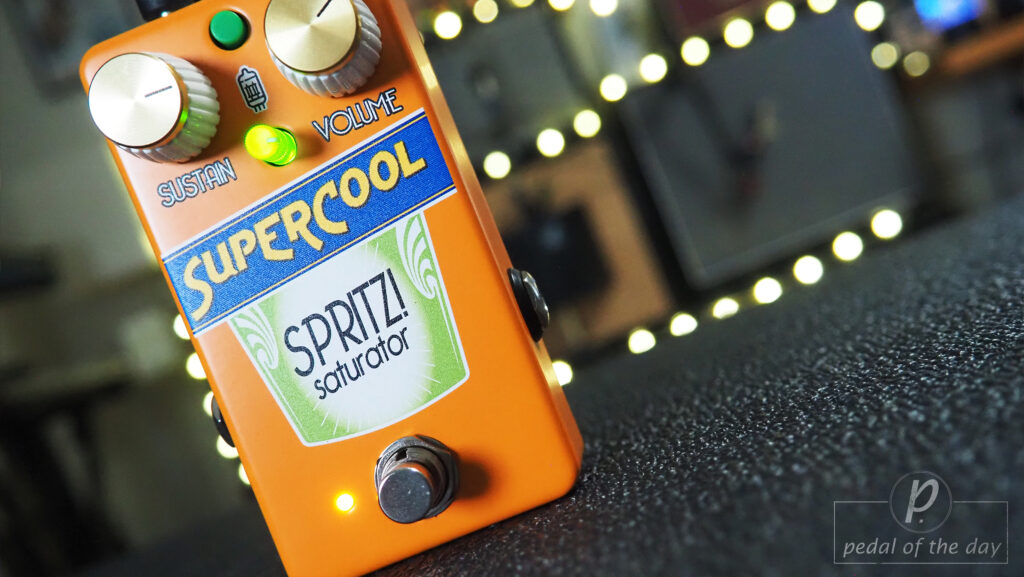 Supercool Pedals SPRITZ! Saturator Compressor Overdrive 1