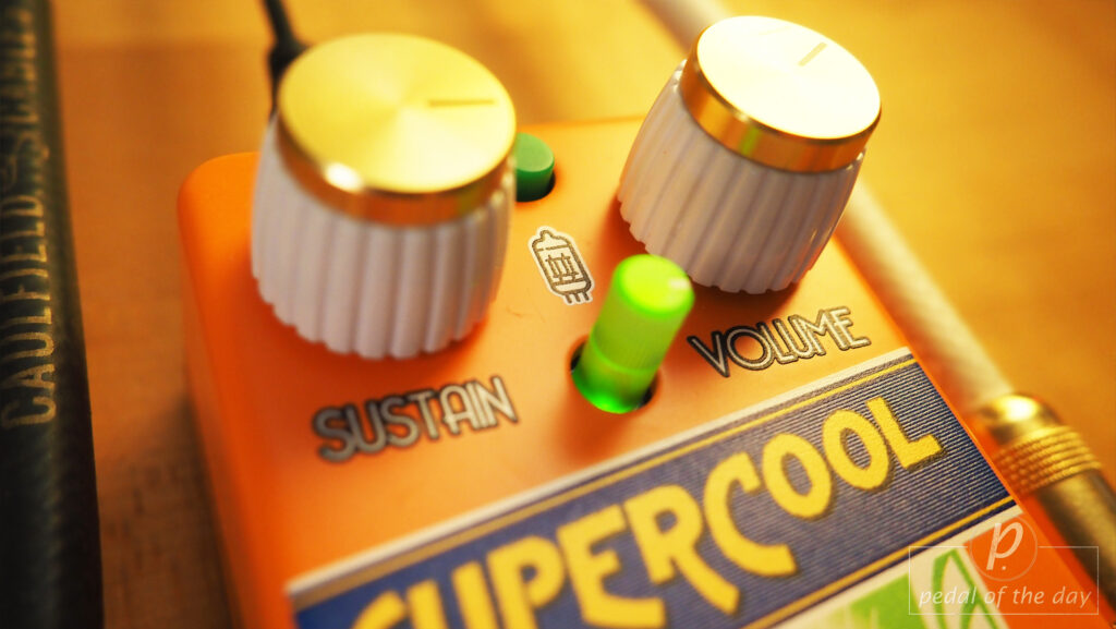 Supercool Pedals SPRITZ! Saturator Compressor Overdrive 2