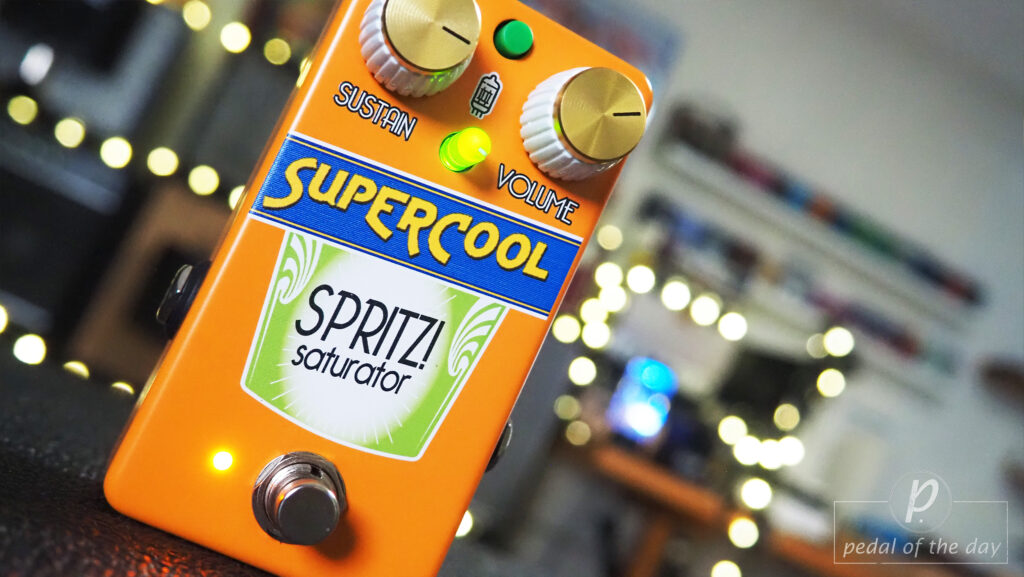 Supercool Pedals SPRITZ! Saturator Compressor Overdrive 4