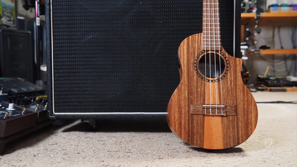 Kala Brand Teak Tri-Top Tenor Ukulele 1