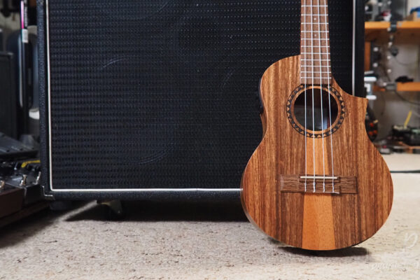 Kala Brand Teak Tri-Top Tenor Ukulele