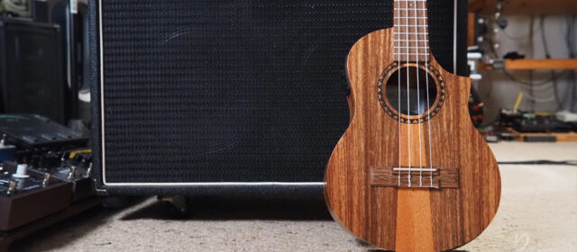 Kala Brand Teak Tri-Top Tenor Ukulele