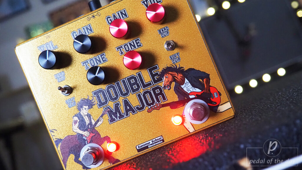 Summer School Electronics Double Major Dual Transparent Overdrive Boost 1