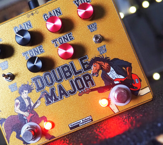 Summer School Electronics Double Major Dual Transparent Overdrive Boost