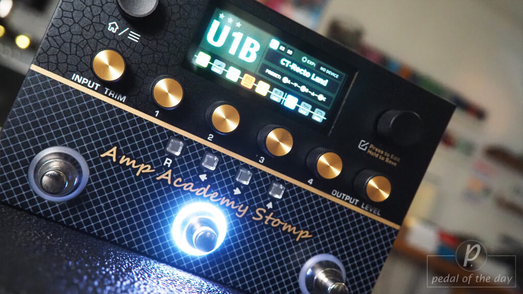 NUX NMA-3AAP Amp Academy Stomp Compact Amp Modeler 4