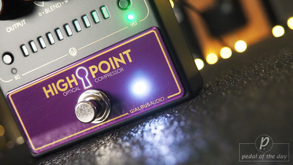 Walrus Audio Highpoint Analog Optical Compressor 4