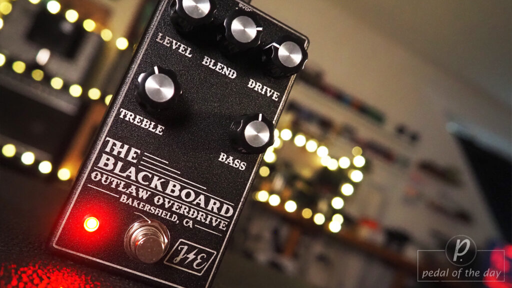 Jade Electric Pedals The BlackBoard Outlaw Overdrive 1